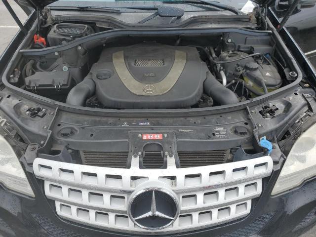 4JGBB8GB3BA717087 - 2011 MERCEDES-BENZ ML 350 4MATIC BLACK photo 11