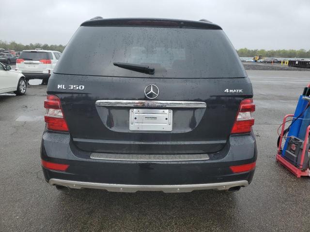 4JGBB8GB3BA717087 - 2011 MERCEDES-BENZ ML 350 4MATIC BLACK photo 6