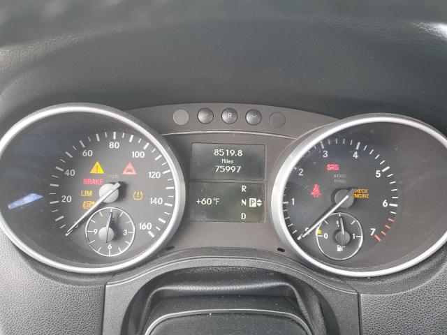 4JGBB8GB3BA717087 - 2011 MERCEDES-BENZ ML 350 4MATIC BLACK photo 9