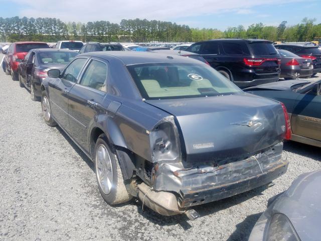 2C3KA63H77H690947 - 2007 CHRYSLER 300C BLUE photo 3