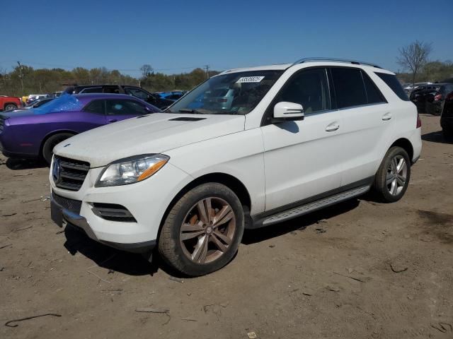 4JGDA5HB7FA461616 - 2015 MERCEDES-BENZ ML 350 4MATIC WHITE photo 1