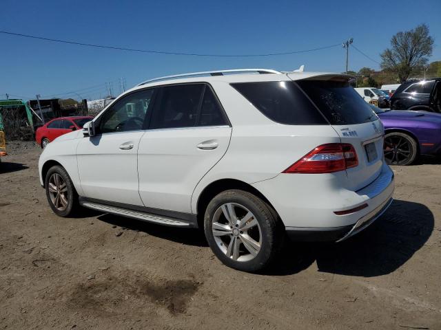 4JGDA5HB7FA461616 - 2015 MERCEDES-BENZ ML 350 4MATIC WHITE photo 2