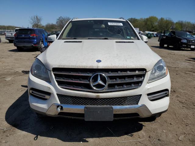 4JGDA5HB7FA461616 - 2015 MERCEDES-BENZ ML 350 4MATIC WHITE photo 5