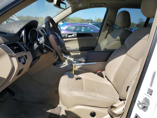 4JGDA5HB7FA461616 - 2015 MERCEDES-BENZ ML 350 4MATIC WHITE photo 7