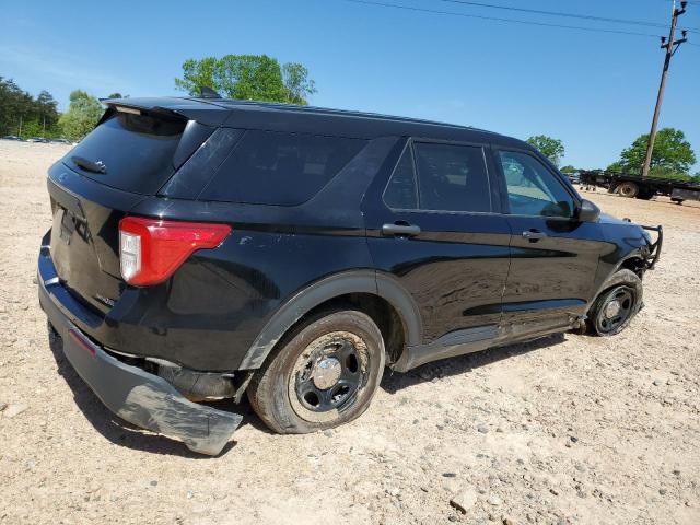 1FM5K8AB7NGA41606 - 2022 FORD EXPLORER POLICE INTERCEPTOR 黑色 照片 3