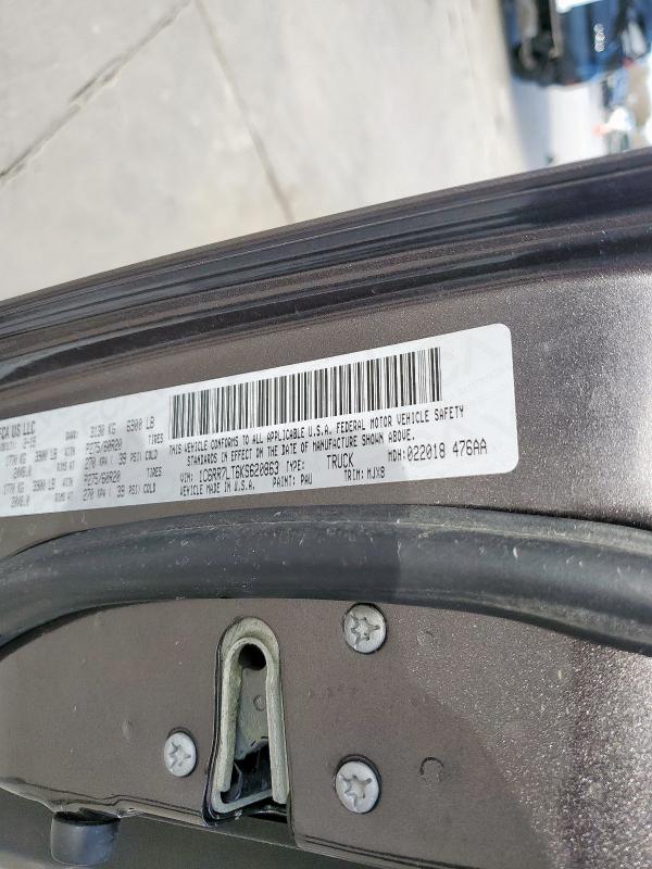 1C6RR7LT6KS620863 - 2019 RAM 1500 CLASS SLT 石墨色 照片 14