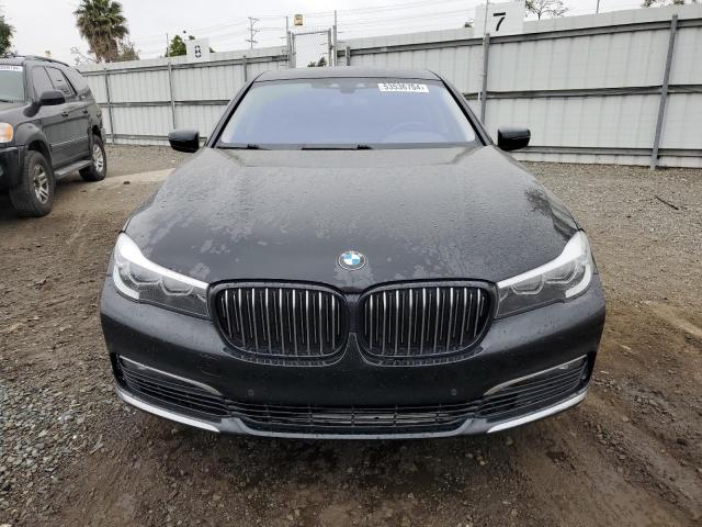 WBA7E2C55JG743293 - 2018 BMW 740 I BLACK photo 5