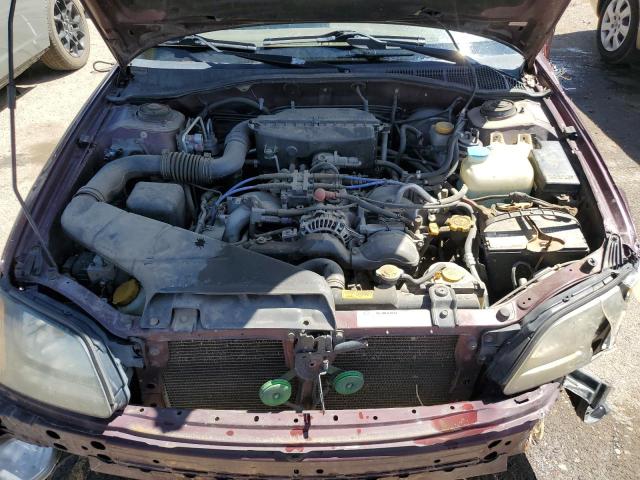 4S3BH6755Y7636325 - 2000 SUBARU LEGACY OUTBACK AWP 勃艮第红 照片 11