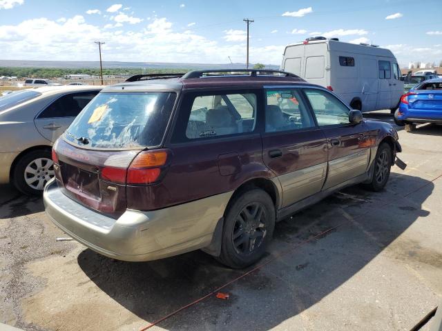 4S3BH6755Y7636325 - 2000 SUBARU LEGACY OUTBACK AWP 勃艮第红 照片 3