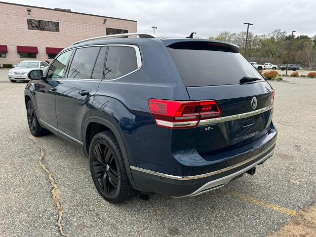 1V2NR2CA9JC550002 - 2018 VOLKSWAGEN ATLAS SEL PREMIUM BLUE photo 3