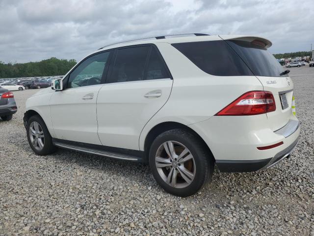 4JGDA5JBXDA248618 - 2013 MERCEDES-BENZ ML 350 Ақ фото 2