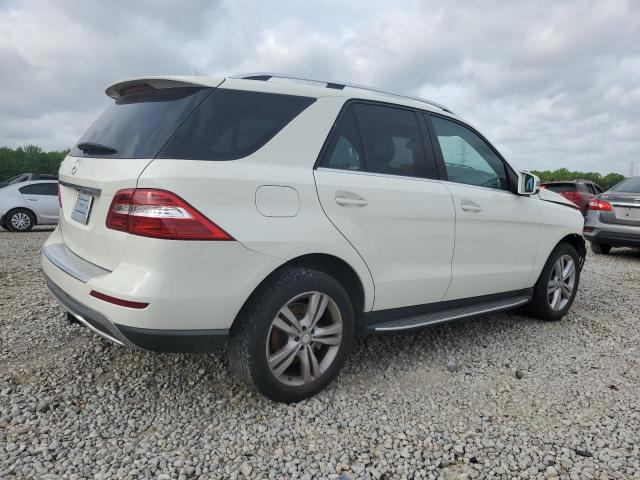 4JGDA5JBXDA248618 - 2013 MERCEDES-BENZ ML 350 Ақ фото 3