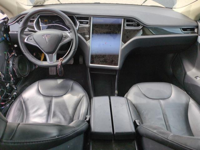 5YJSA1BG6DFP04894 - 2013 TESLA MODEL S GRAY photo 8
