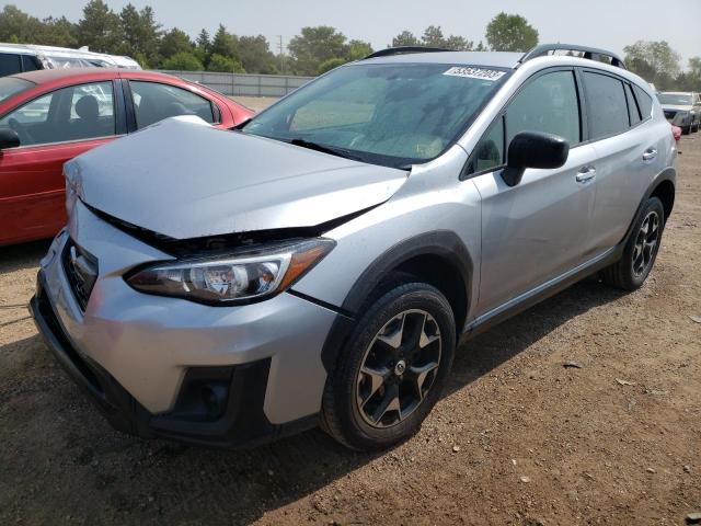 JF2GTAAC3JH224971 - 2018 SUBARU CROSSTREK SILVER photo 1