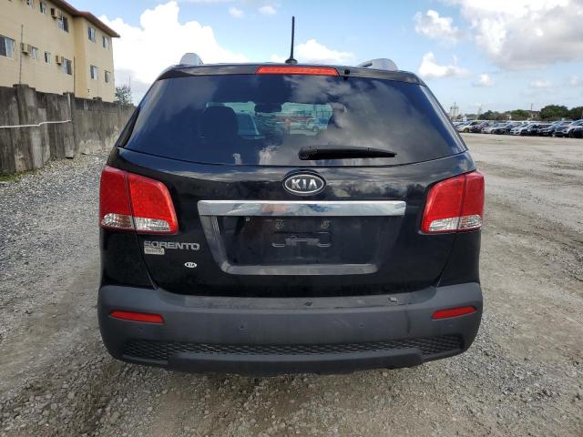 5XYKT3A63DG343373 - 2013 KIA SORENTO LX BLACK photo 6