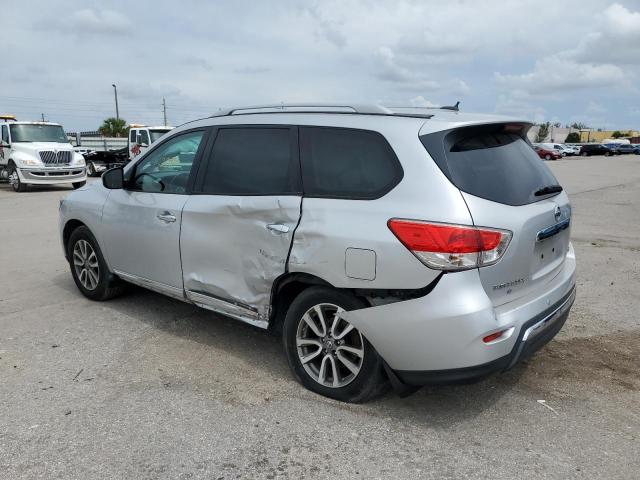 5N1AR2MN8DC650481 - 2013 NISSAN PATHFINDER S 银色 照片 2