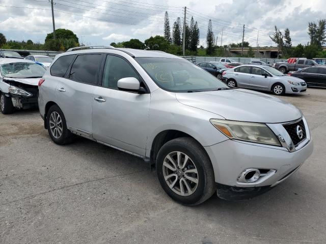 5N1AR2MN8DC650481 - 2013 NISSAN PATHFINDER S 银色 照片 4