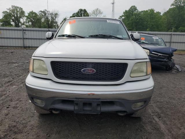 1FTRW08L42KB62550 - 2002 FORD F150 SUPERCREW WHITE photo 5