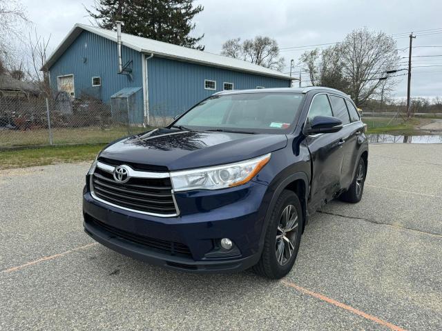 5TDJKRFH5GS232679 - 2016 TOYOTA HIGHLANDER XLE Mavi foto 2