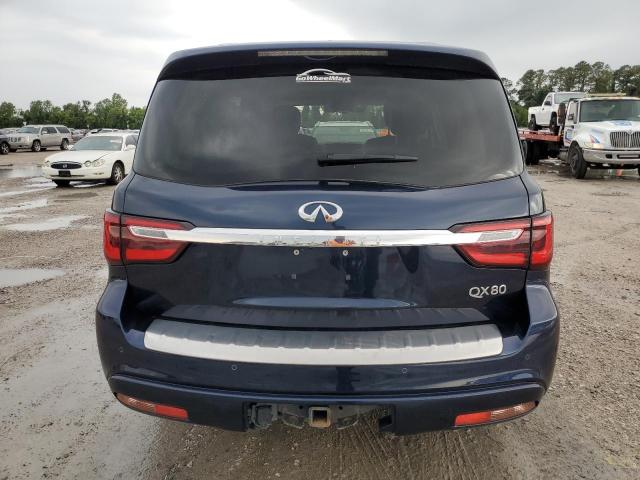 JN8AZ2AF9M9718645 - 2021 INFINITI QX80 LUXE BLUE photo 6