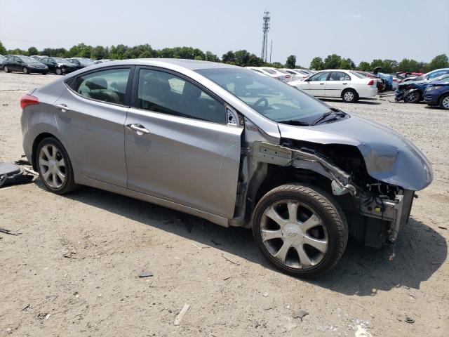 KMHDH4AE2DU738243 - 2013 HYUNDAI ELANTRA GLS SILVER photo 4