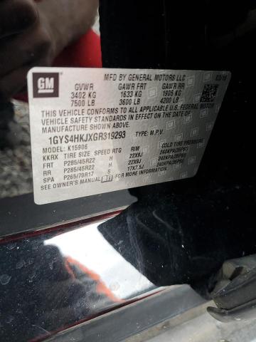 1GYS4HKJXGR319293 - 2016 CADILLAC ESCALADE ESV LUXURY BLACK photo 13