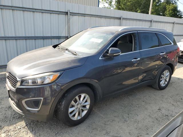 5XYPG4A34GG109723 - 2016 KIA SORENTO LX GRAY photo 1