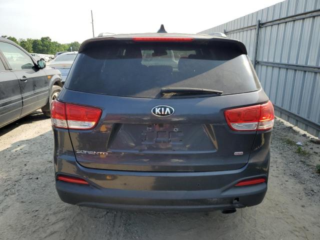 5XYPG4A34GG109723 - 2016 KIA SORENTO LX GRAY photo 6