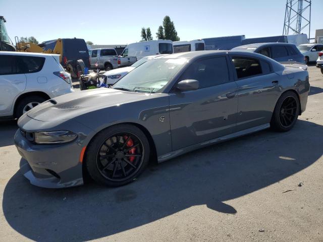 2C3CDXL93KH647001 - 2019 DODGE CHARGER SRT HELLCAT GRAY photo 1