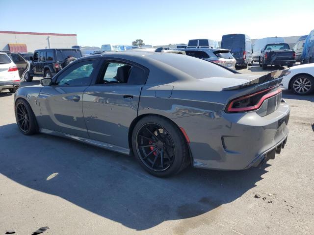 2C3CDXL93KH647001 - 2019 DODGE CHARGER SRT HELLCAT GRAY photo 2