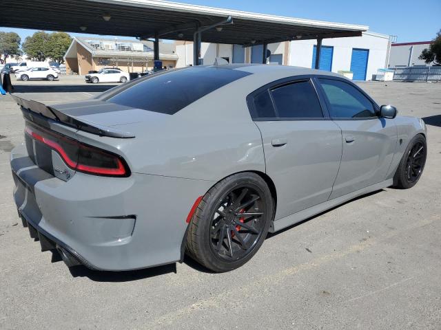 2C3CDXL93KH647001 - 2019 DODGE CHARGER SRT HELLCAT GRAY photo 3