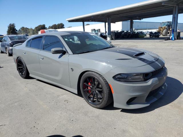 2C3CDXL93KH647001 - 2019 DODGE CHARGER SRT HELLCAT GRAY photo 4