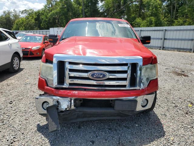 1FTEW1CM1BKD13915 - 2011 FORD F150 SUPERCREW RED photo 5