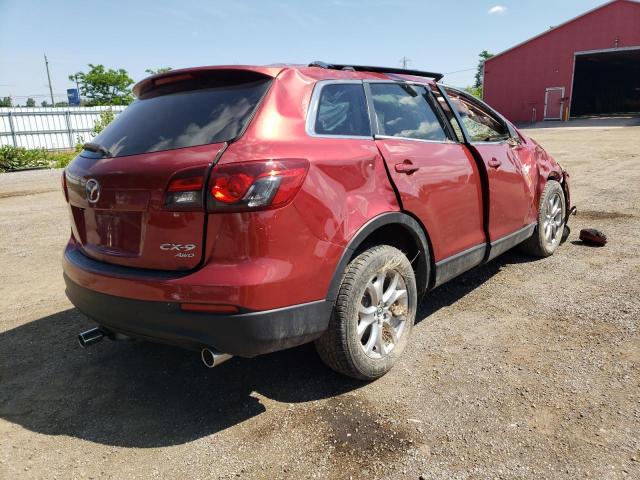 JM3TB3CA9E0436342 - 2014 MAZDA CX-9 TOURING RED photo 4