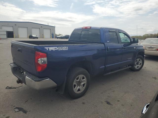 5TFUY5F14FX463234 - 2015 TOYOTA TUNDRA DOUBLE CAB SR/SR5 BLUE photo 3