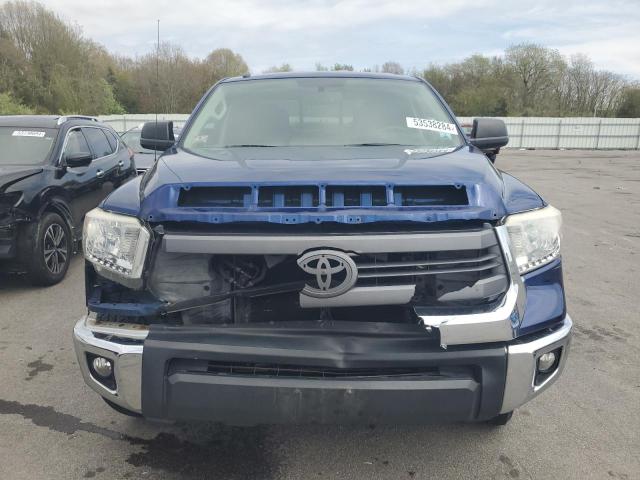 5TFUY5F14FX463234 - 2015 TOYOTA TUNDRA DOUBLE CAB SR/SR5 BLUE photo 5