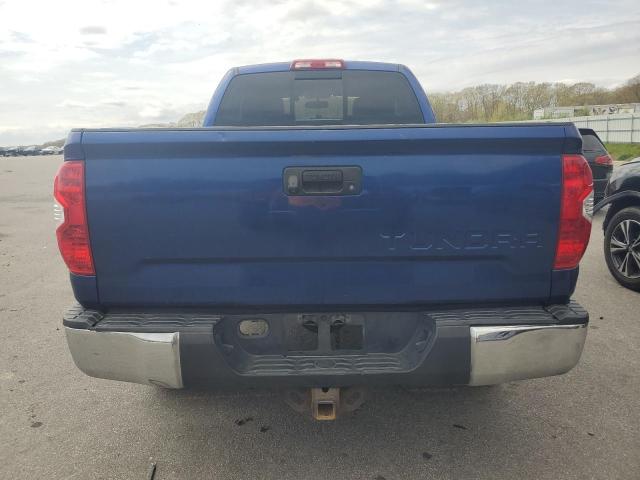 5TFUY5F14FX463234 - 2015 TOYOTA TUNDRA DOUBLE CAB SR/SR5 BLUE photo 6