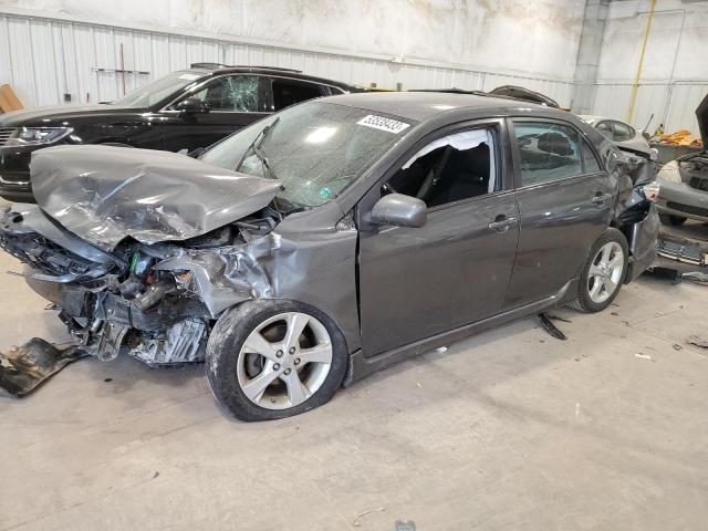 2T1BU4EE5BC739074 - 2011 TOYOTA COROLLA BASE GRAY photo 1