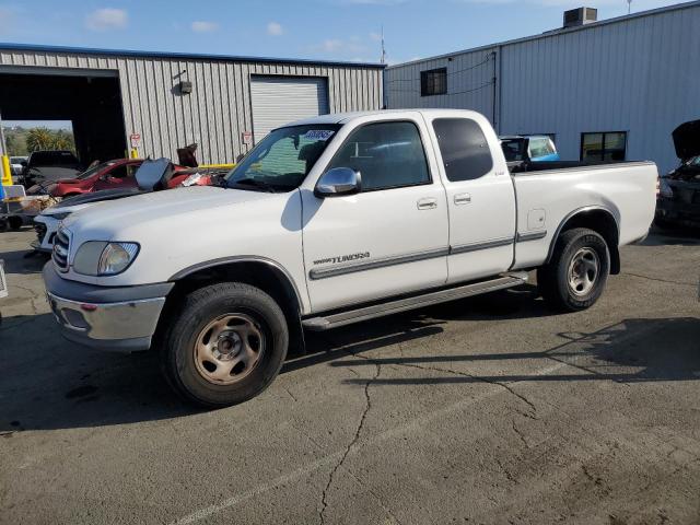 5TBRN34122S257912 - 2002 TOYOTA TUNDRA ACCESS CAB SR5 WHITE photo 1
