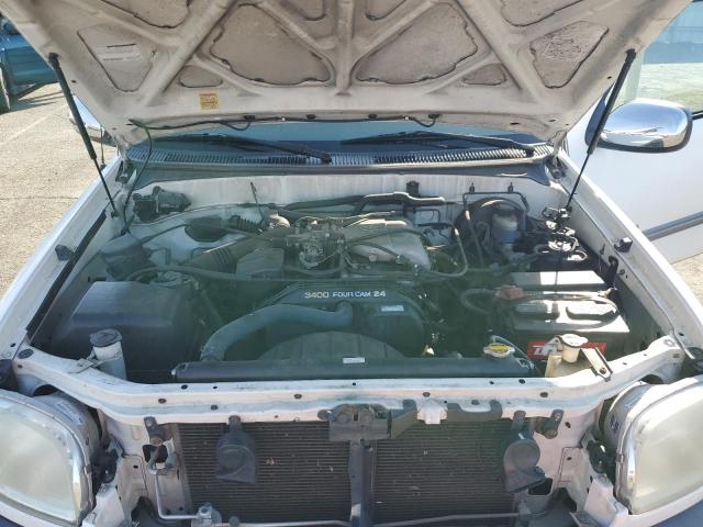 5TBRN34122S257912 - 2002 TOYOTA TUNDRA ACCESS CAB SR5 WHITE photo 11