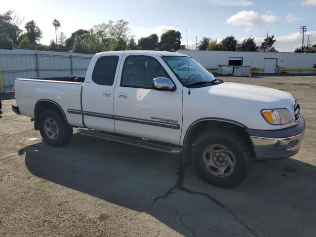 5TBRN34122S257912 - 2002 TOYOTA TUNDRA ACCESS CAB SR5 WHITE photo 4