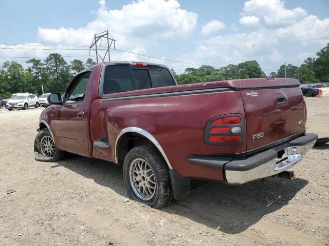 1FTZF0722WKC30326 - 1998 FORD F150 BURGUNDY photo 2