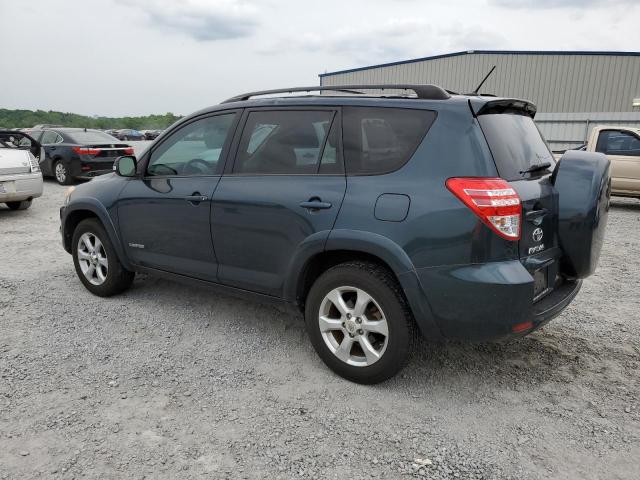 2T3YF4DV3CW119076 - 2012 TOYOTA RAV4 LIMITED BLUE photo 2