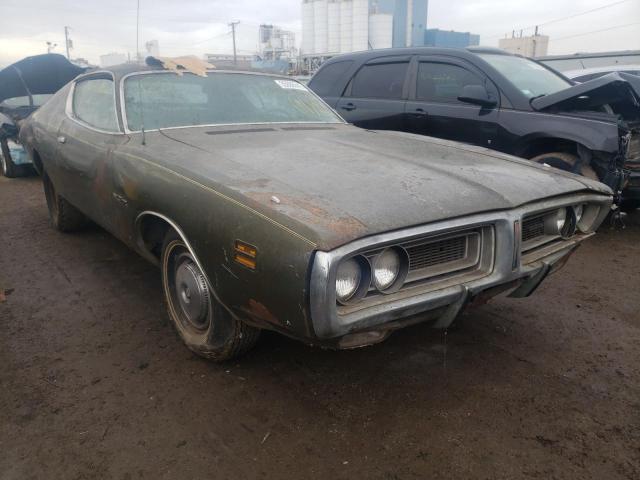 WH23G1G180536 - 1971 DODGE CHARGER BROWN photo 1