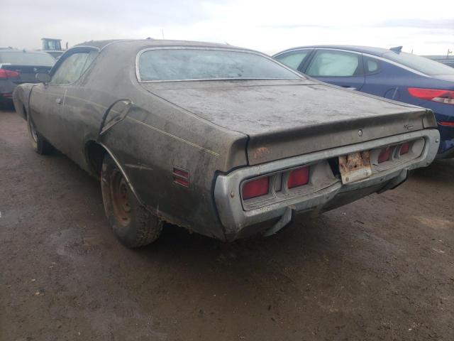 WH23G1G180536 - 1971 DODGE CHARGER BROWN photo 3