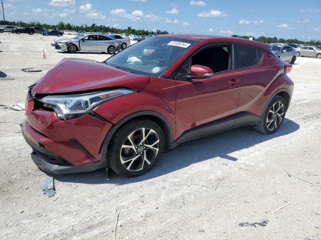 NMTKHMBX5KR069557 - 2019 TOYOTA C-HR XLE RED photo 1
