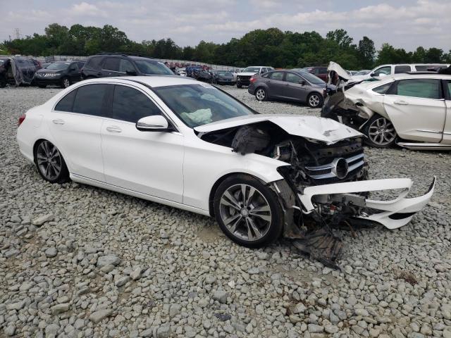 55SWF4HB4GU164707 - 2016 MERCEDES-BENZ C 350E WHITE photo 4