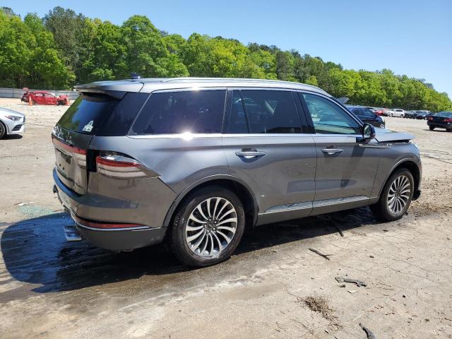 5LM5J7XC0NGL16100 - 2022 LINCOLN AVIATOR RESERVE GRAY photo 3
