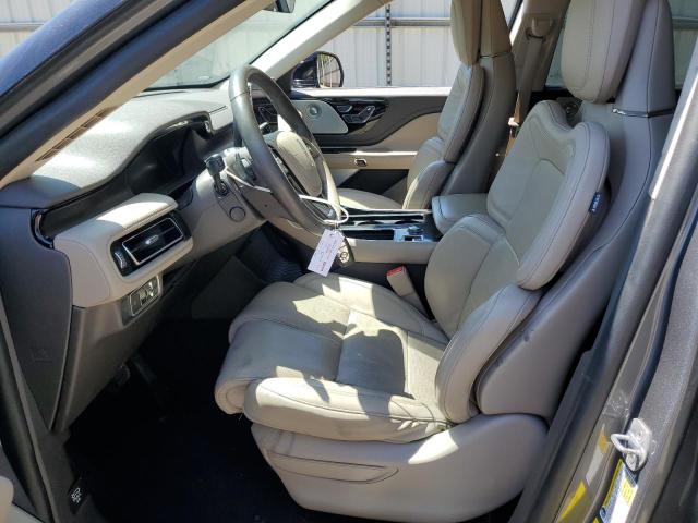 5LM5J7XC0NGL16100 - 2022 LINCOLN AVIATOR RESERVE GRAY photo 7