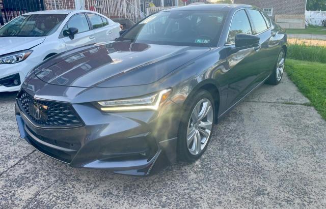 19UUB5F4XMA010118 - 2021 ACURA TLX TECHNOLOGY GRAY photo 2